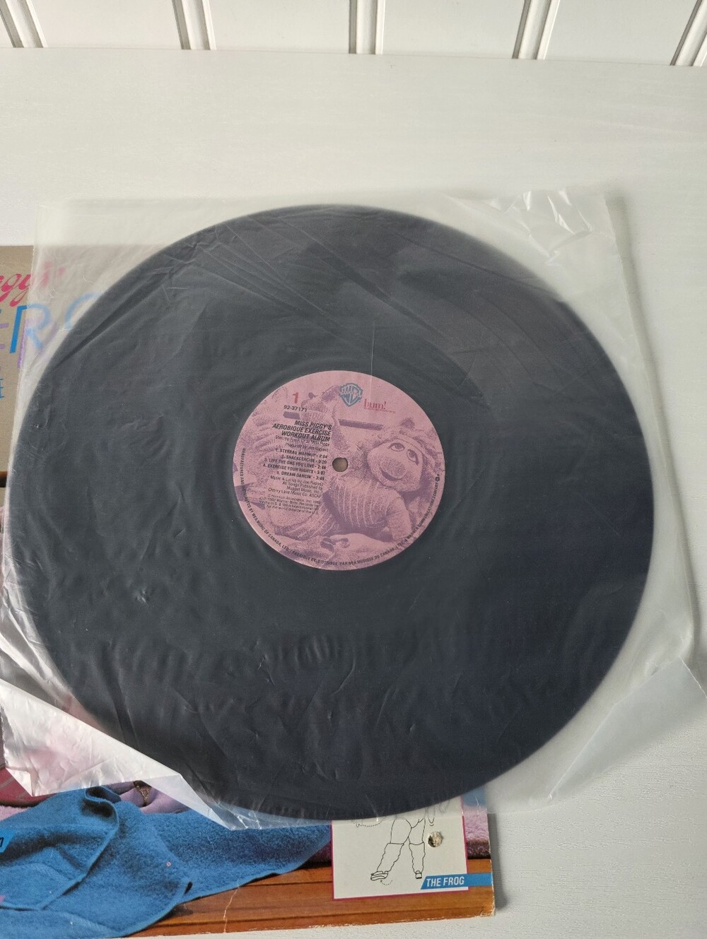 Vintage Miss Piggy's Aerobique Exercise Album Warner Bros 1982 Vinyl LP Record - Picture 8 of 15